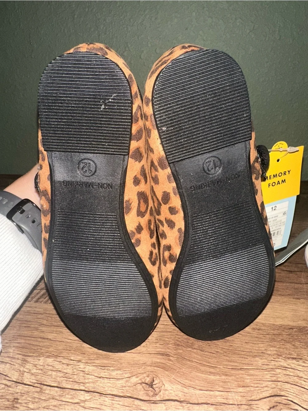 Cat & Jack Girls' Leopard Mary Janes and Cream Mary Janes